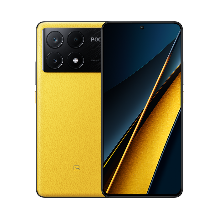 Poco X6 Pro 5G 512GB/12GB Ram Yellow Dual Sim Global Version