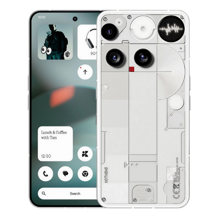 Nothing 3 5G 256GB/12GB RAM White Dual SIM Global Version