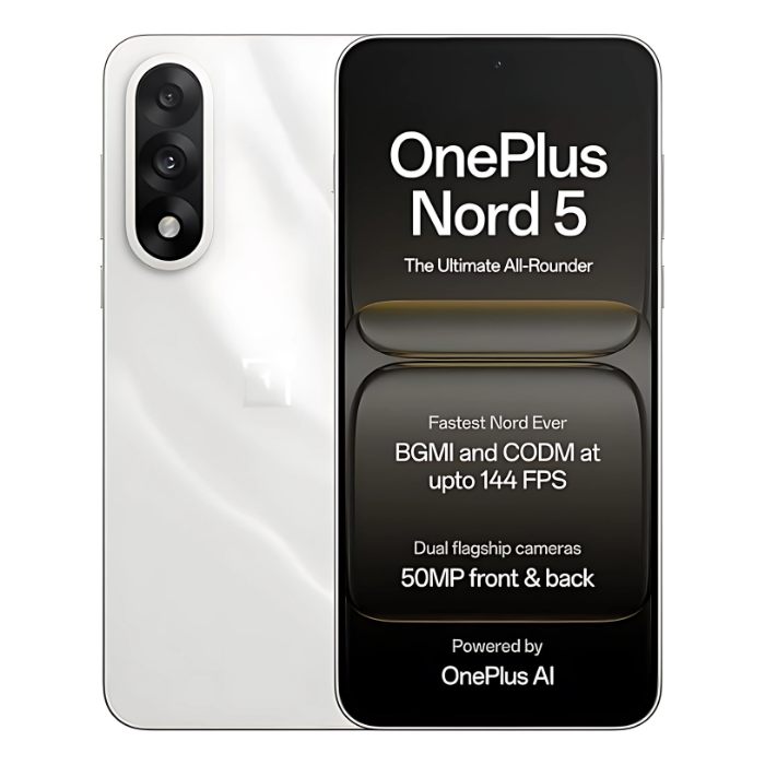 Oneplus Nord 5 5G 512GB/12GB RAM Marble Sand Dual SIM Global Version
