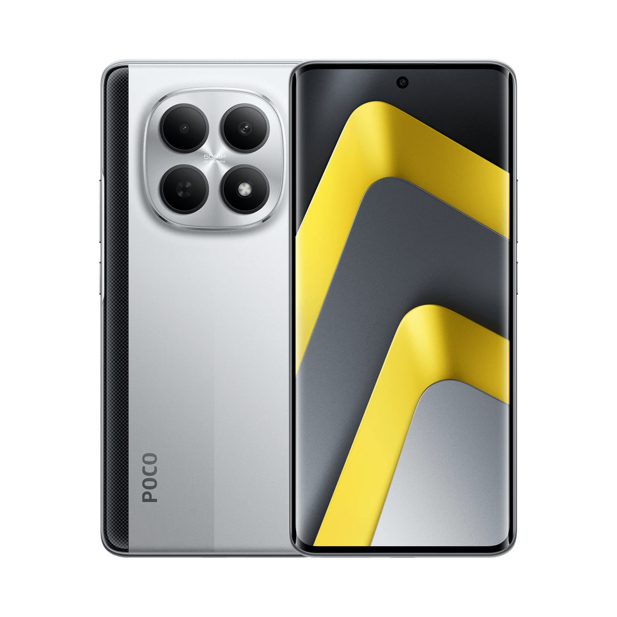 6 Poco M8 5G 256GB/8GB RAM Silver Dual Sim Global Version
