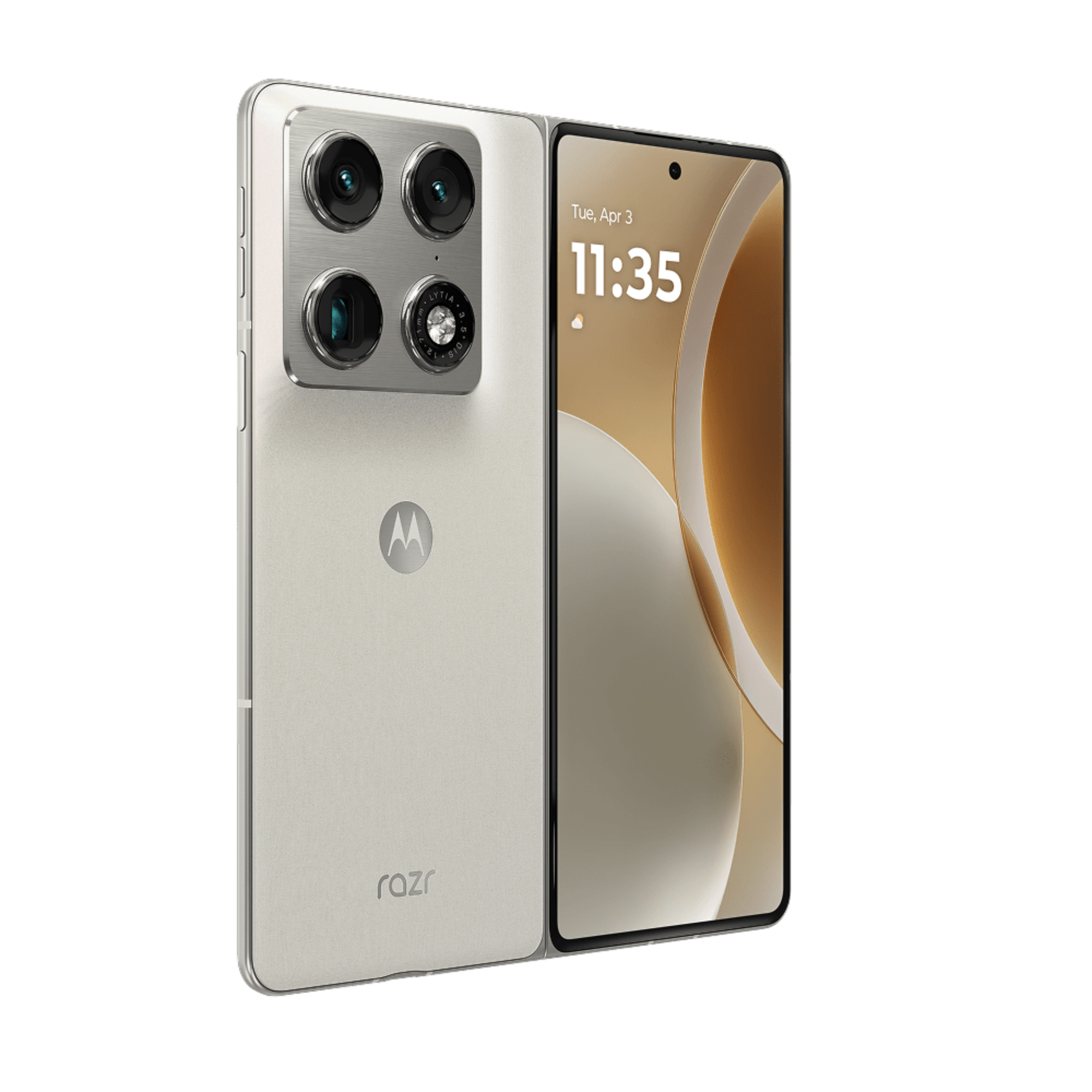 Motorola Razr Fold 5G 256GB/12GB RAM Pantone Lily White Dual SIM Global Version XT2651-6