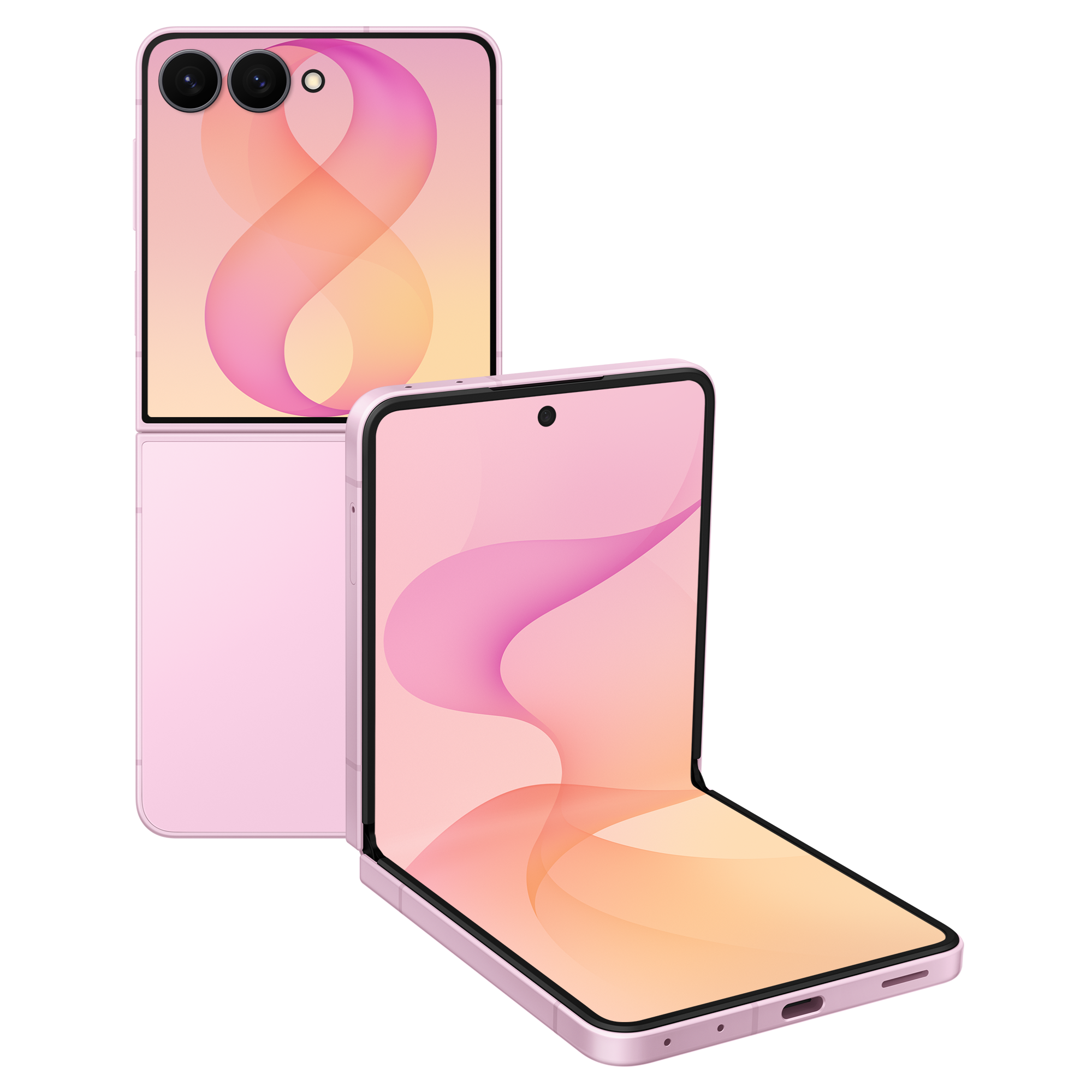 Samsung Galaxy Z Flip8 5G 256GB/12GB RAM Pink Dual Sim Global Version SM-F7760